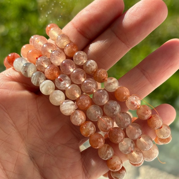 7mm Sunstone Bracelets - Picture 1 of 1